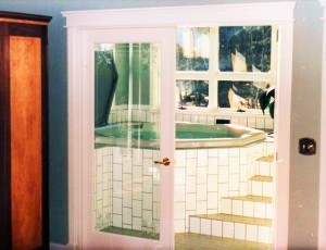 Custom Tile Hot Tub